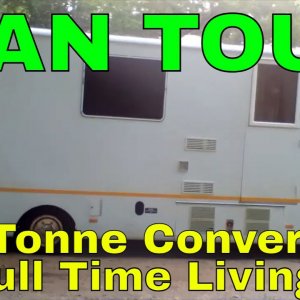 We are going travelling! Van tour blog! NHS 7.5 tonne lorry conversion