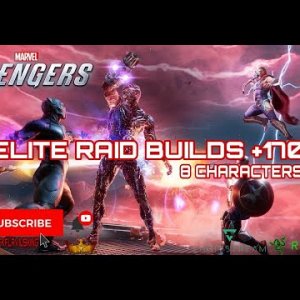 Marvel's Avengers 8 Characters Builds Elite Raids